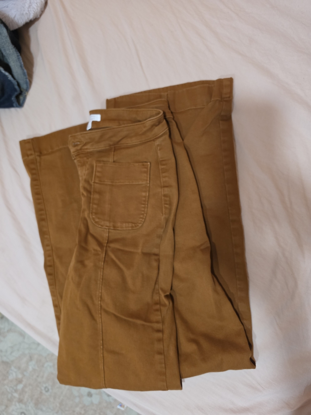 LC Lauren Conrad High Waist Brown Wide Leg Pants